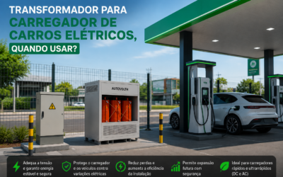 Transformador para carregador de carros elétricos, quando usar ?