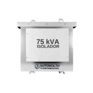 Transformador Isolador trifásico 75kVA